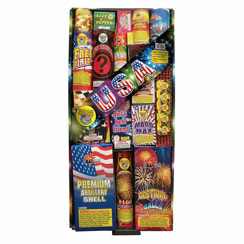 USA Assortment Deaton Fireworks